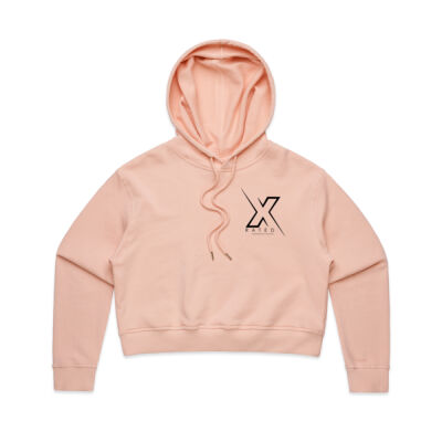 X Rated Crop Hoodie Thumbnail